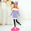 1 Set 30cm DIY Kids Gift Toy Winter Wear Sweaters Dolls Pants Casual Wear Hats Girl Clothes