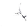 For Ford C6 For Ford C-6 Transmission Kickdown Cable Stainless Steel Precision Engineered High-strength Construction