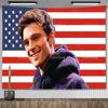 Американский Бог Рэпа Хип-Хоп Музыка Флаг Эминем Гобелены Настенное Полотно Мем Гобелен Искусство Эстетичный Декор Комнаты Обои для Спальни