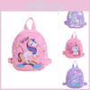 Adorable Cartoon Rainbow Unicorn Backpack For Kids With Magical Design And Playful Colors