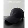 Pink cute kitten baseball cap children spring versatile ins cartoon embroidered cap summer