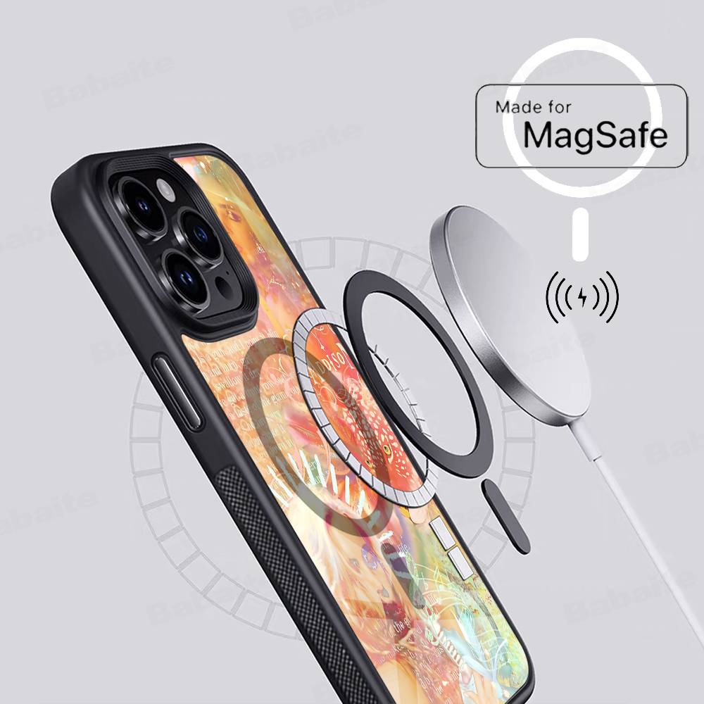 A-Чехол для телефона с магнитами Magsafe Addison Rae для iPhone 17 16 Pro Max 15 Plus 14 13 12 11