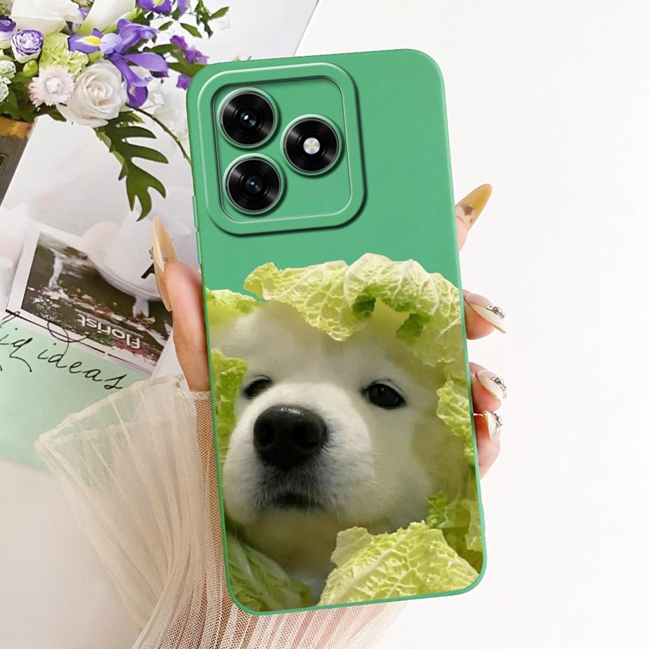 For Honor X5C Plus Case NLA-LX1 Cute Panda Dog Funny Cartoon Cover Soft TPU Phone Case For Honor X5C HonorX5C Plus Fundas Bumper