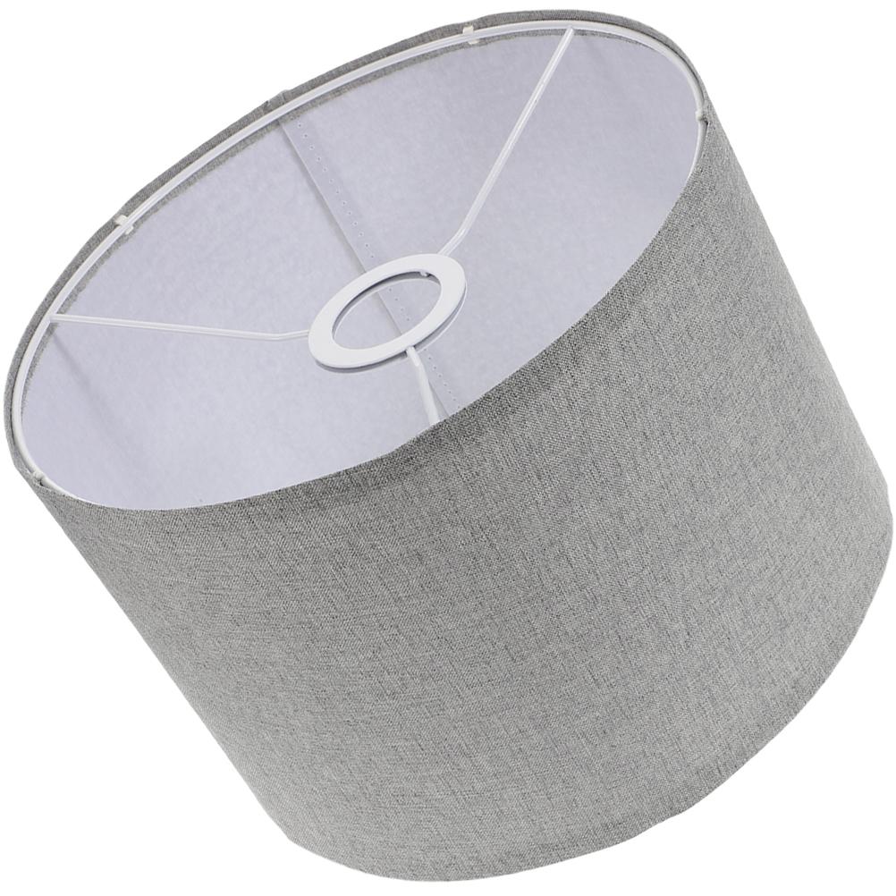 Linen Lamp Shade Table Floor Lamp Light Shade Lampshade Home Decoration for Bedroom (Suitable for E27 Bulb)