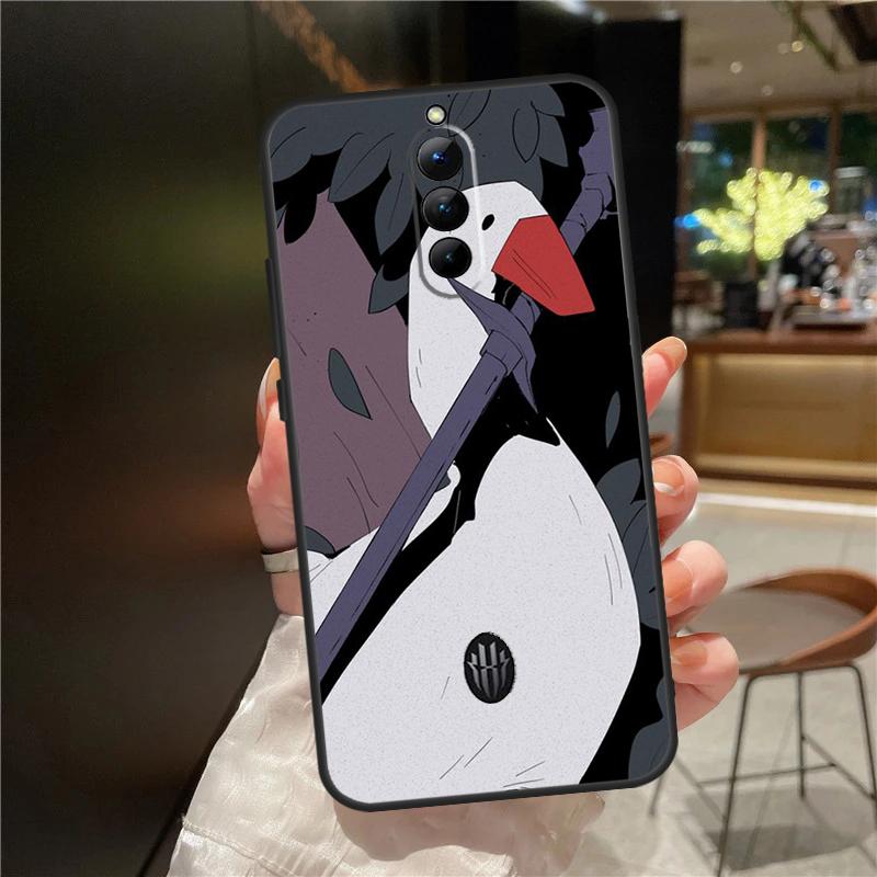 Cartoon Funny Goose Case For Red Magic 9 8S 8 Pro Plus Cover For ZTE Nubia Red Magic 6S 7S 6 7 Pro 6R 5S 5G