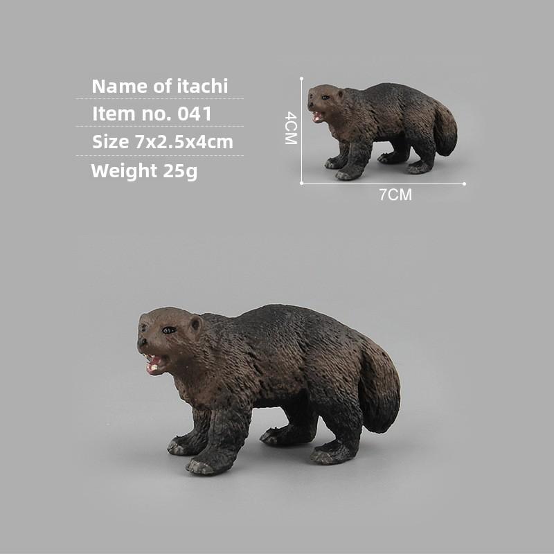 Realistic Wild Animal Models Pvc Material For Collection Learning And Nature Display Purposes