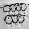 Customizable Luminous Name Bracelet with English Letters, Ideal for Students, Friends, and Couples, Korean Style