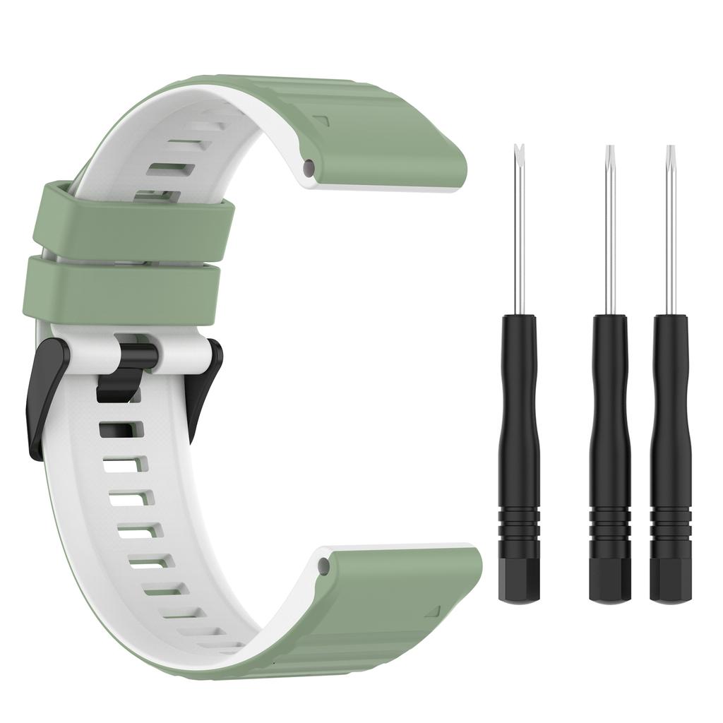Pulseira de silicone 26mm Para Garmin Descent G1/Garmin instinct /Garmin approach S62 , com liberação rápida