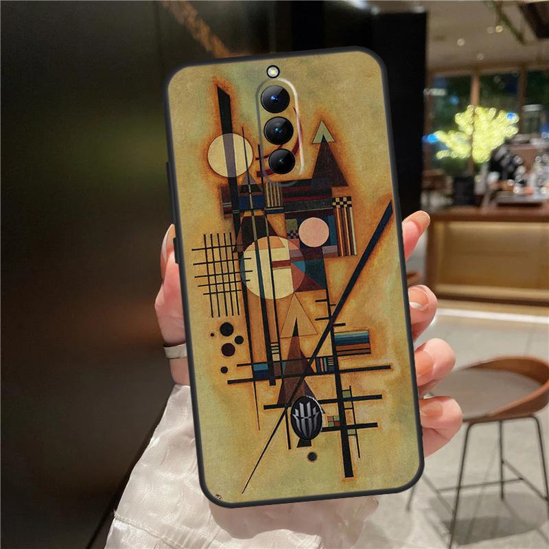 Василий Кандинский Абстрактный Чехол Для Nubia Red Magic 9 Pro Plus Red Magic 8 8S Pro Plus 5G 5S 6R 6 7 7S 6S Pro Чехол