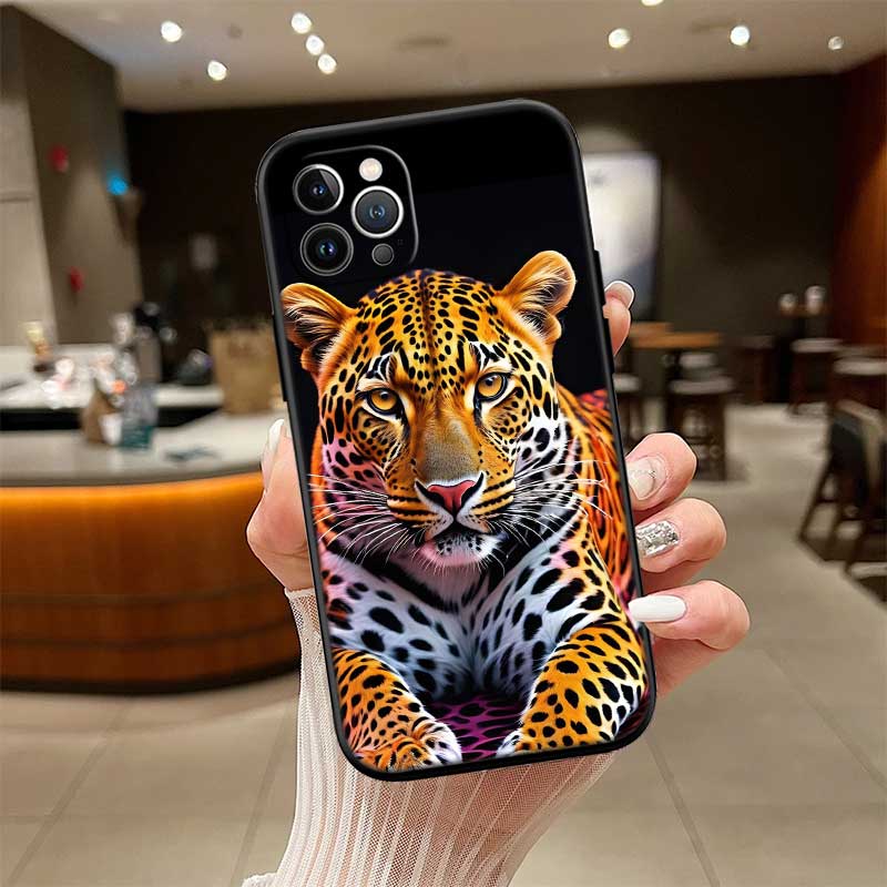 UP2 Animal Leopard New High-End Shell Phone Case for OPPO A3 Pro A72 A74 A76 A77 A77S A78 A79 A94 A95 A18 A40M A58