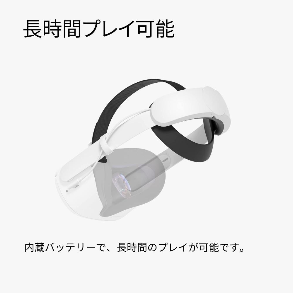 В комплект входит ремешок Quest 2 Elite.