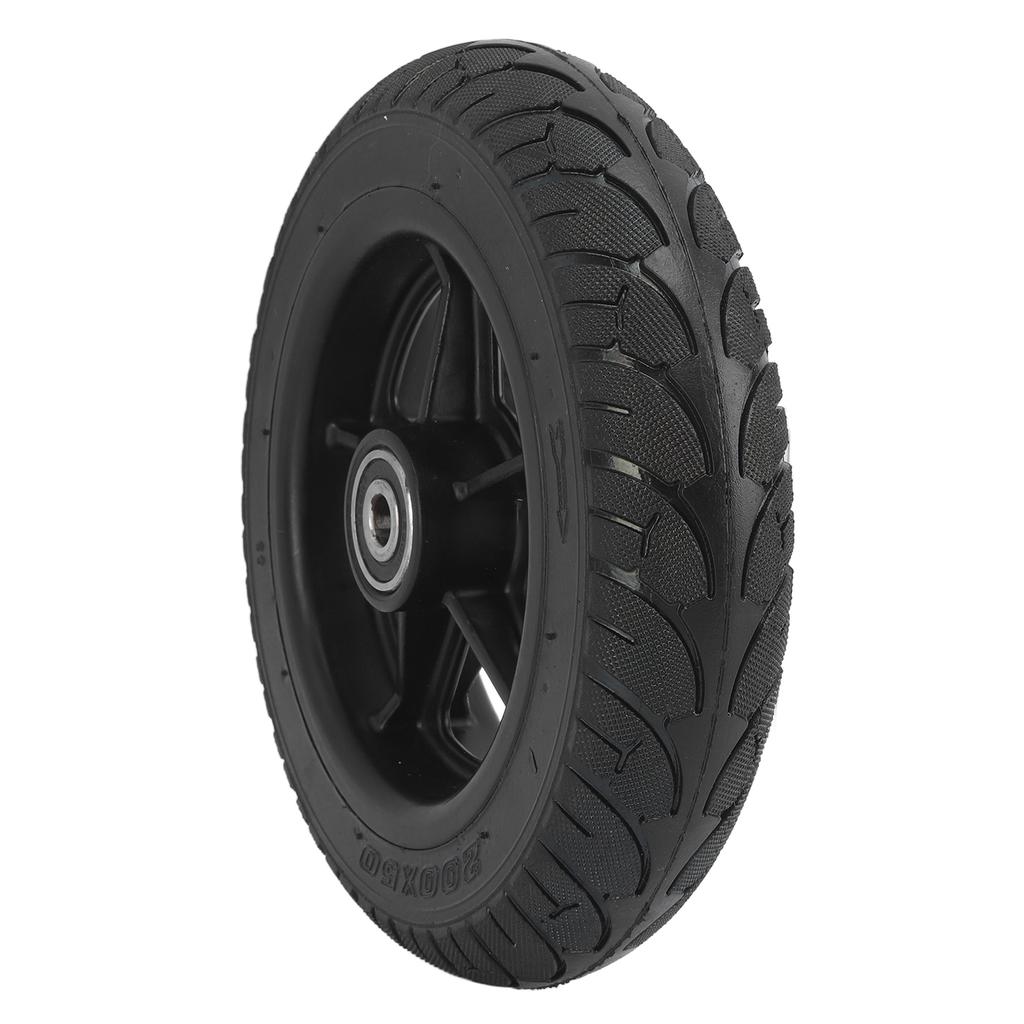 8 дюймов 200x50 Шины Резина Противоскользящее Сильный Захват Электрический Самокат Цельная Шина для Электрического Самоката