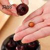 Non-toxic Food Storage Box 7 Hole Cherry Pitter, Multifunctional Fruit Coring Tool for Leak Proof Reusable Container Olive, Manual Press Remover,
