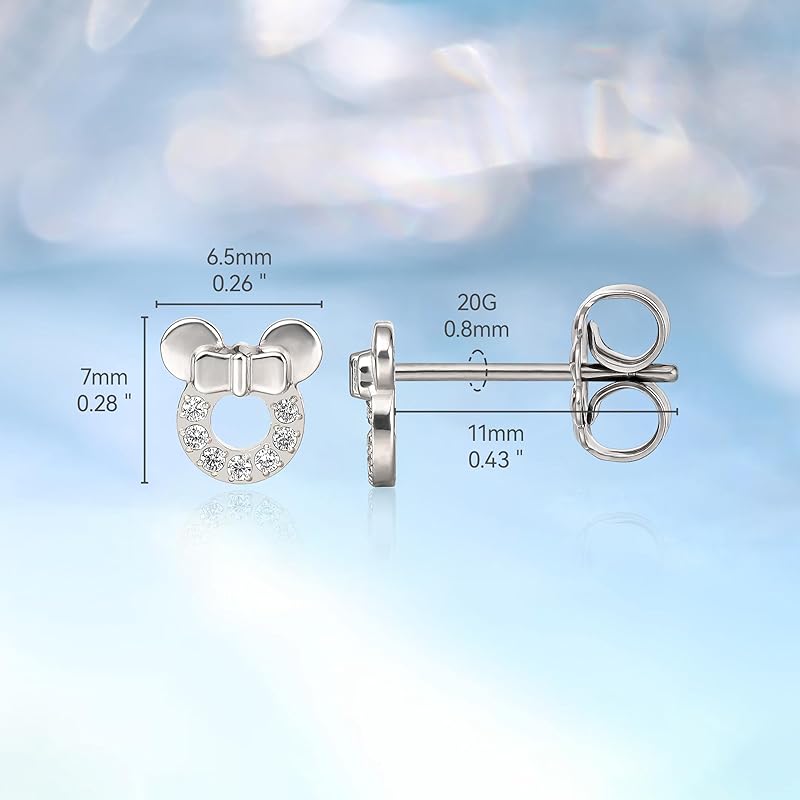 Серьги Limerencia Pure Chita из медицинского титана Совместимы с аллергией на металлы Можно оставить второй прокол для чувствительных ушей 1 пара