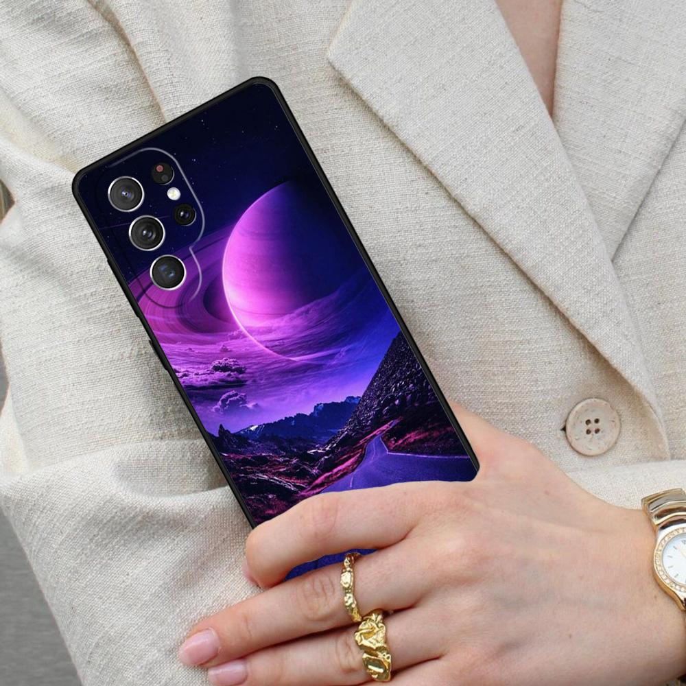 Чехол для телефона «Сатурн и Солнечная система» для Samsung Galaxy S26 Ultra S25 S24 S23 S22 S21 S20 Note10