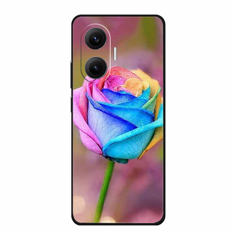 Phone Case For Redmi Turbo 4 Pro 5G Back Cover Case Black Silicone Soft Funda Para For Xiaomi Redmi Turbo 4 Pro Case Coque Shell