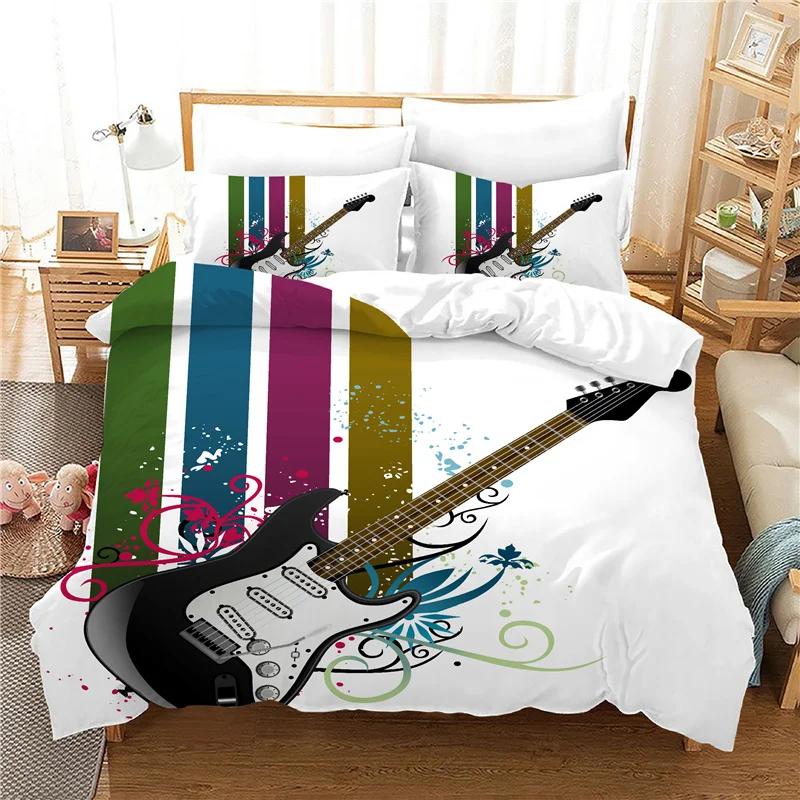 New Bedding Set Print Modern Simple Series Home Textile Bedclothes Microfiber Fabric Beddings Cute Single 140x210cm BedCover