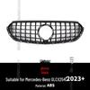 Решетка радиатора Mercedes-Benz GLC 2023-2024 X254 в стиле GT, сетчатая решетка бампера