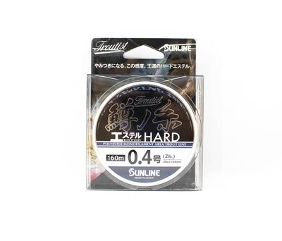 Sunline Леска Ester Troutist Masu No Ito Hard 160м #0.4 2lb 0.104мм (9054)