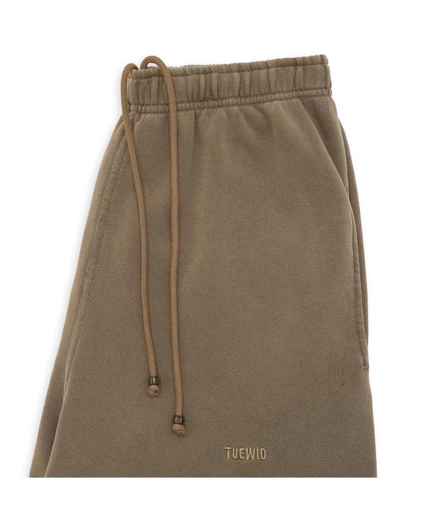 TUEWID Tuewid Classic Embroidery Set Up Pants In Umber