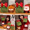 Christmas Gift Box Santa Claus Deer Plush Toy For Festive Decorations And Gifts