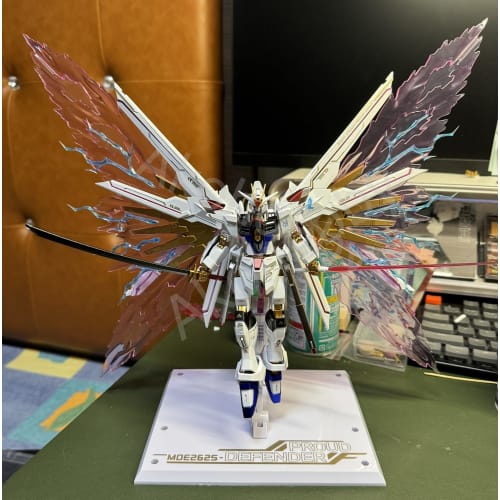 HG Wings of Light & Base Set for Mighty Strike Freedom Gundam, Modified Parts, Wings of the Sky, Mobile Suit Gundam SEED Freedom Destiny 1/144, AKO Ho