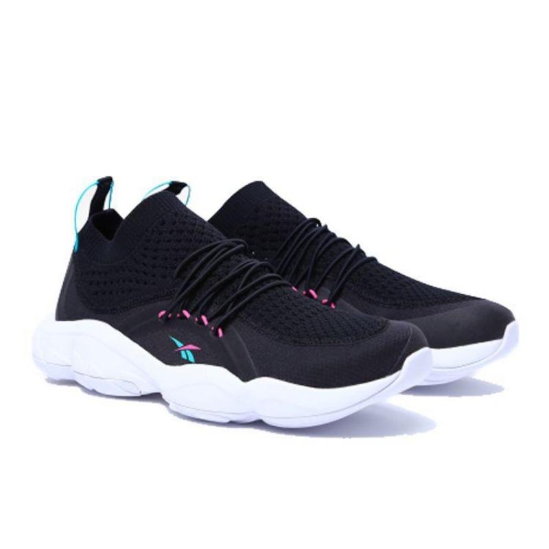 Reebok Унисекс повседневные низкие кроссовки серии DMX Черно-белые EG1894
