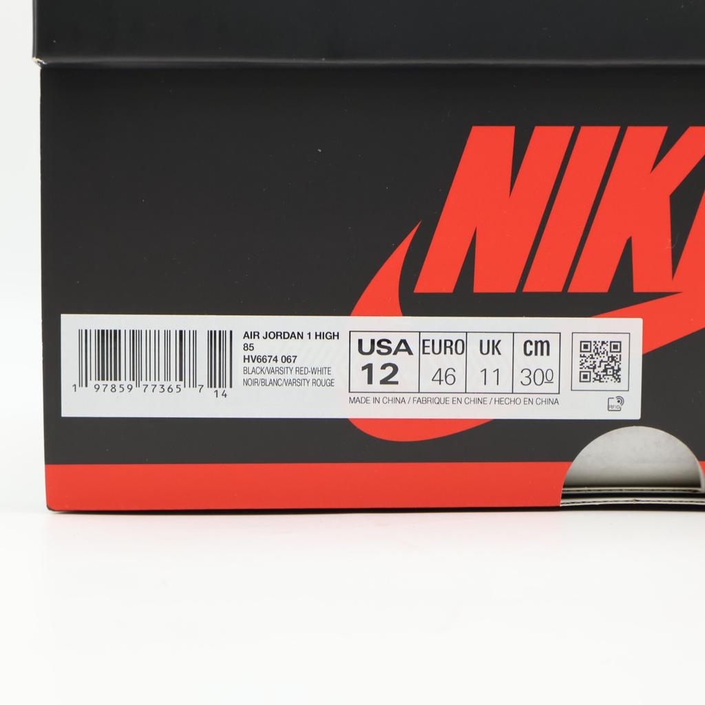 HV6674-067 Nike Air Jordan 1 High 85 Bred 2025 (Мужской)