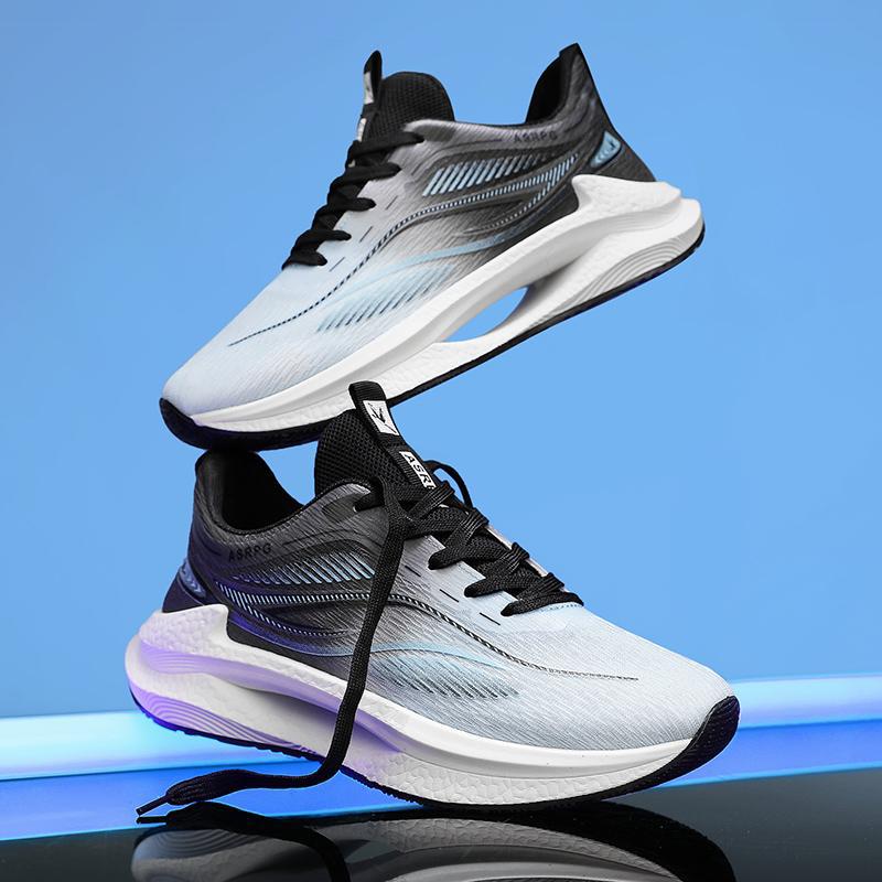 Men's shoes 2025 summer mesh breathable running shoes men's shoes lightweight shock-absorbing soft-soled student shoes Korean version of trendy r