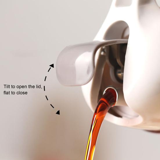 300 мл/600 мл бутылка для масла, прозрачная многофункциональная пищевая стеклянная бутылка для хранения масла и уксуса для кухни