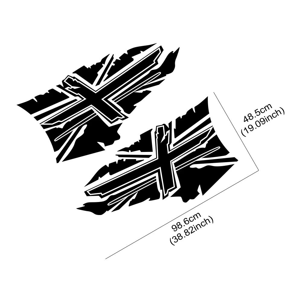 Боковые Стикеры на Дверь Автомобиля Графика Стиль Union Jack Виниловый Декор Наклейка Для Mini John Cooper S F54 F55 F56 F60 R54 R55 R60 R56 R61