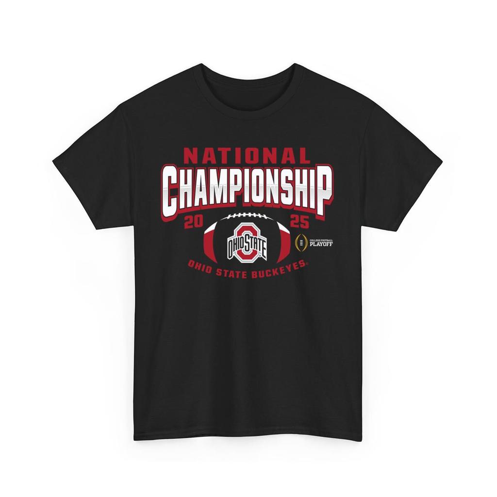 Buckeyes National Championship 2025 Football Vintage T Shirt Mens Womens Tees Top Men Women Kid Fashi