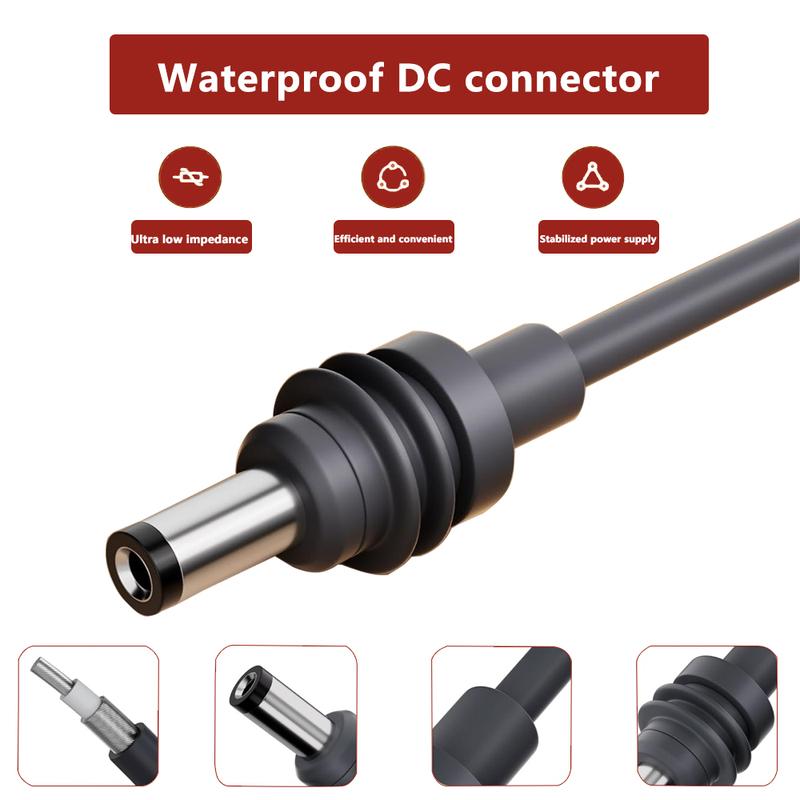 RCNUN DC DC 9-28V to 30V 3.5A Converter for Starlink Gen 3 Router 12V Step-Up Adapter DC Male Plug Cable