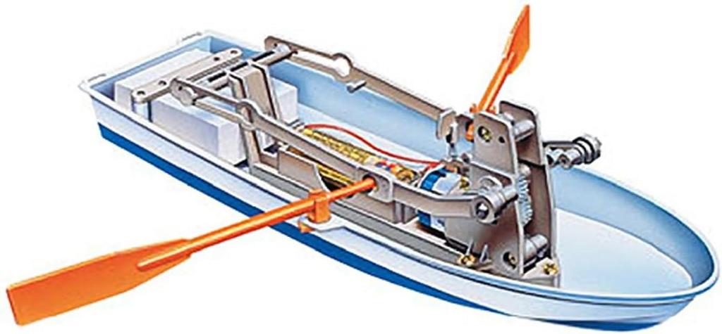 TAMIYA Fun Craft Series Rowing Boat Craft Basic Set No.114 (70114)