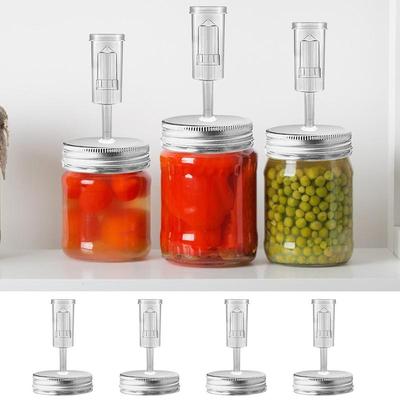 Набор из 4 шт. крышек с клапаном для ферментации банок Мейсона Набор для поддержания продуктов под рассолом Для приготовления и хранения солений Обеспечение качества ферментации