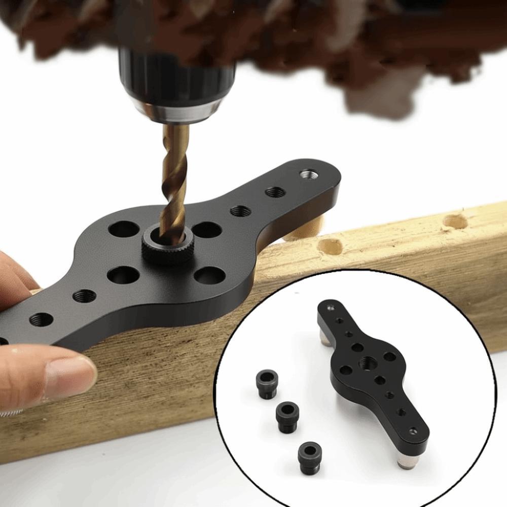 High Precision Vertical Hole Jig 6/8/10mm Size Pocket Hole Jig Drilling Guide Jig  Professional Use