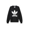 Adidas Originals Sports Lifestyle Series Comfortable Casual Letter Long Sleeve Sweater Men Sweater Black JC6348