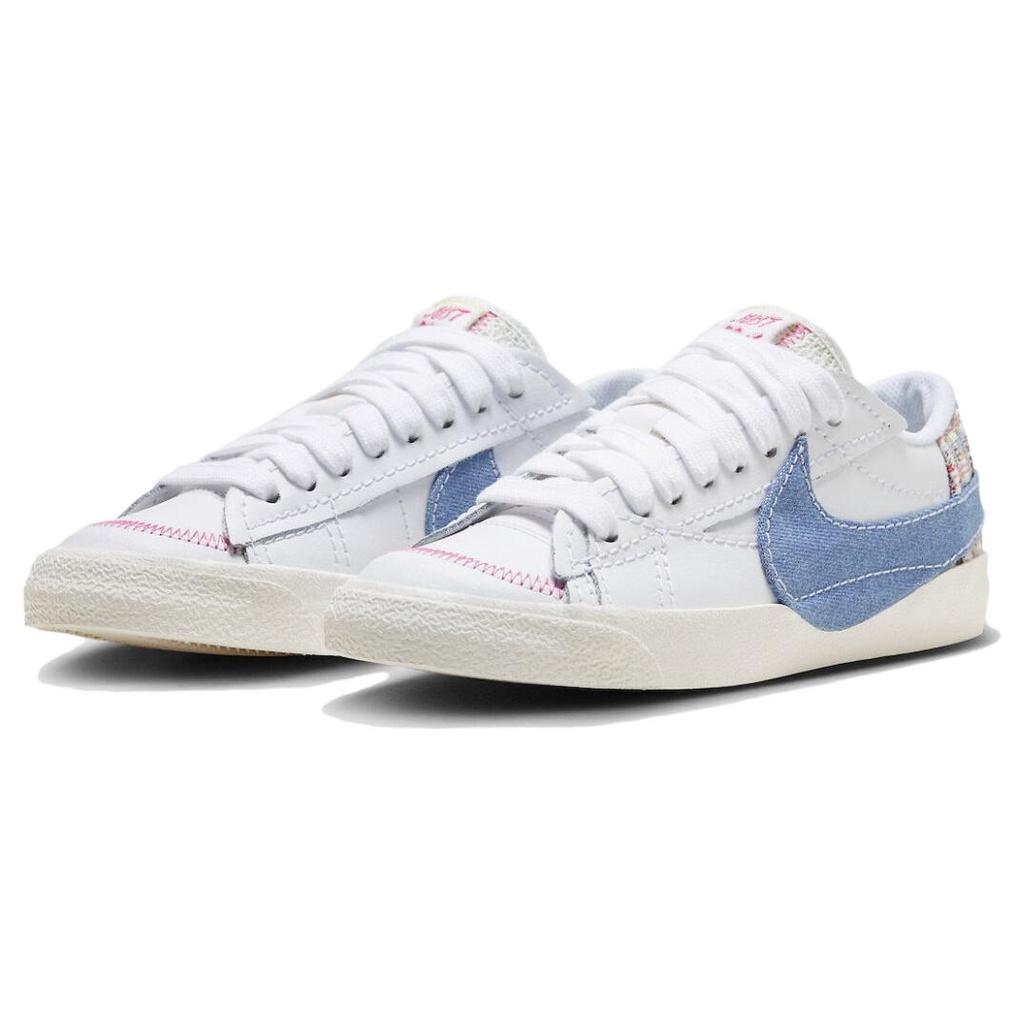 (WMNS) Nike Blazer Low Jumbo 'Джинсовый Swoosh' Женские FJ7741-141
