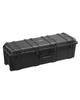 VEVOR 5.5 Cu.ft Weatherproof Hard Case, Large Capacity Waterproof Hard Case with 3 Handles, IP67 Waterproof Protective Case with 6 Clips