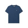 Мужская футболка с вышитым логотипом Polo Ralph Lauren, с круглым вырезом, коротким рукавом, Классическое издание, Верх 710938686-035