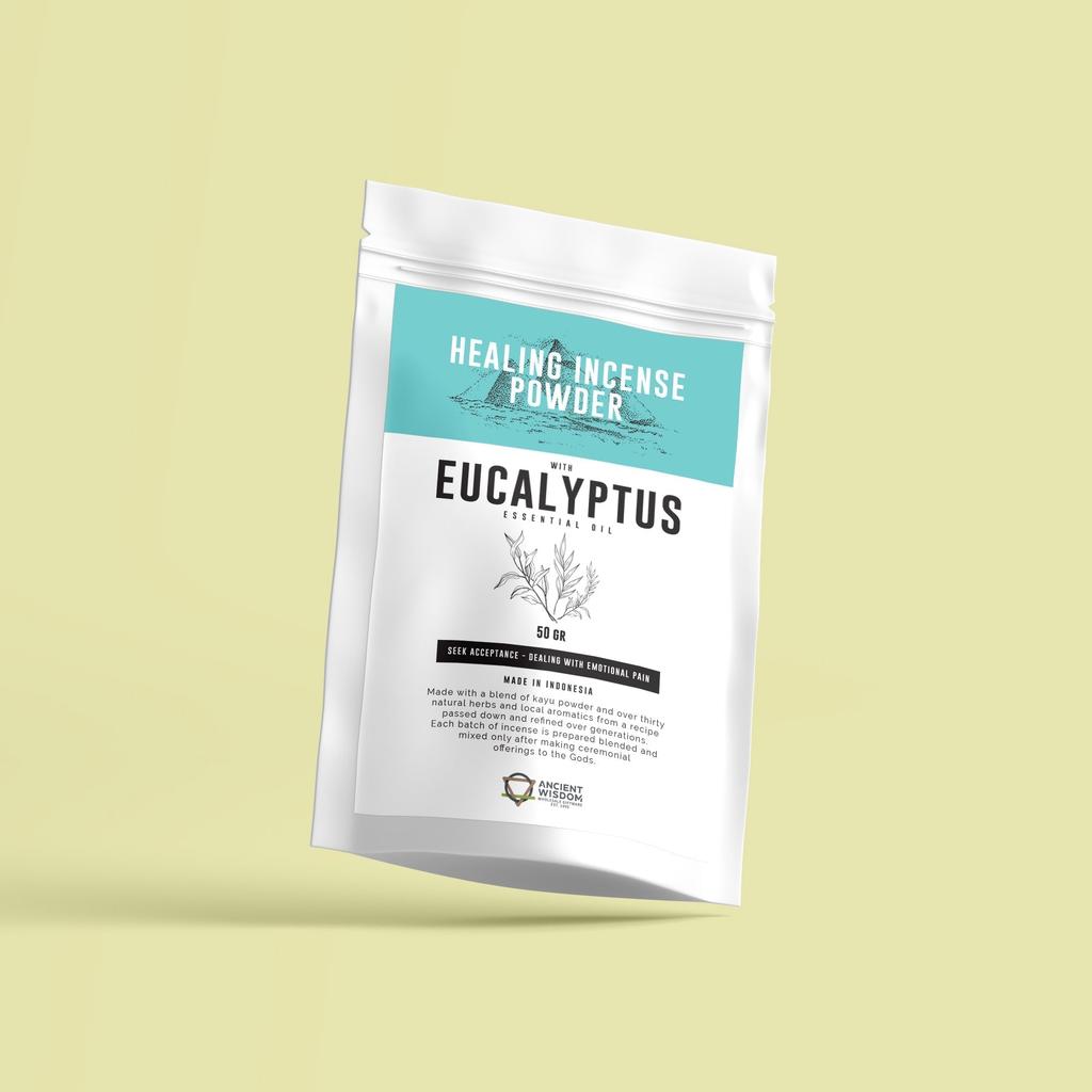 2x Eucalyptus Incense Powder 50g