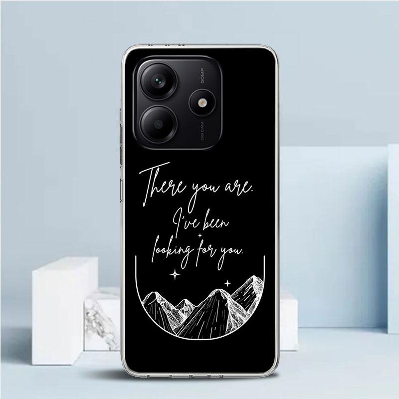 A Court of Mist Fury Sarah J Maas Phone Case For Xiaomi Redmi Note 15 14 14S 13 12S 12 Pro Plus 11S 11 11T 11E 10S 10 + Soft TPU