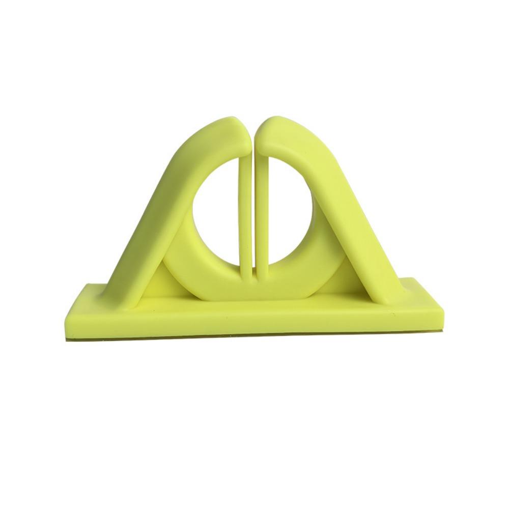 2Pcs Wall Mounted Fishing Rod Display Rack Silicone Rod Storage Clip Fishing Pole Holder Boat