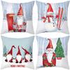 Christmas Themed Pillowcases Car Accessories Office Santa Claus Living Room Sofa Home Pillowcases