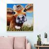 New Arrival 5D DIY Full Circle Diamond Painting "Ox" Embroidery Cross Stitch Home Decor Gift