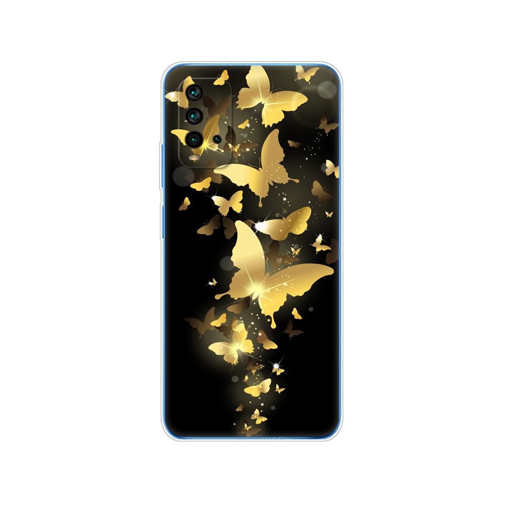 Для Xiaomi Redmi 9T чехол силиконовый мягкий TPU телефон задняя крышка на Redmi 9T бампер 6.53 дюймов глобальный ударопрочный защитный Funda