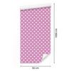 Powder Pink Dots Wallpaper, Soft Forms for Living Room and Bedroom 50x1000