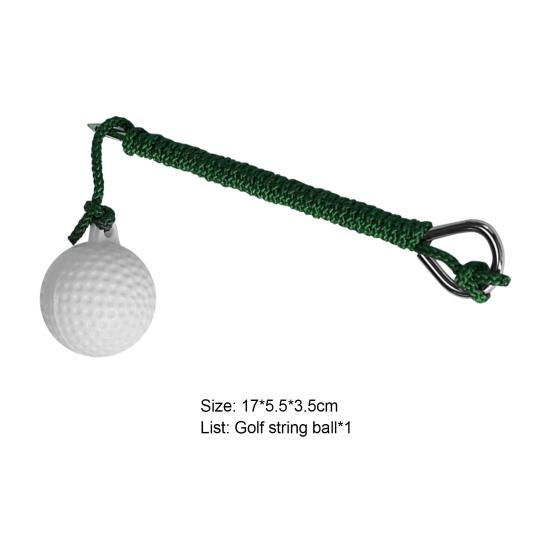 Practice Rope Ball Sturdy Good Helper Plastic Golf Fly Rope Driving Ball