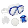 MK‑503 Adult Diving Goggle Silicone Face Shield Glasses Snorkeling Equipments Blue