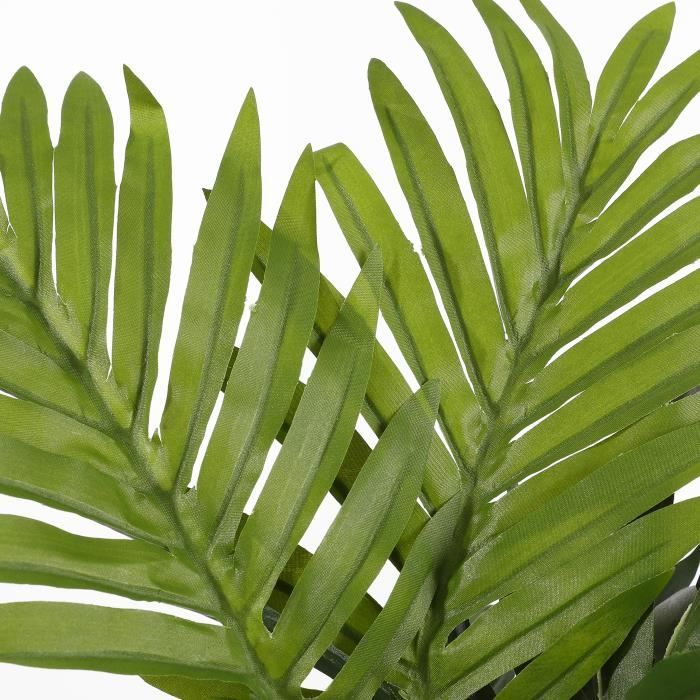 Plante Artificielle - Mica Decorations - Palmier Areca - H45 X Ø60 Cm - Vert - Sans Entretien